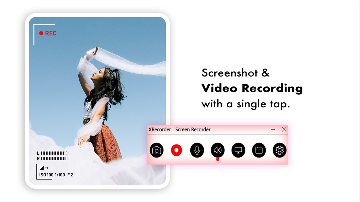 #1. XRecorder - Screen Recorder and GIF Maker (Windows) โดย: Pinnacle Labs