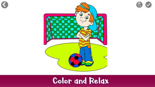 Football Color by Number - Sports Coloring Book screenshot 3