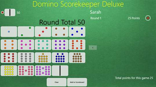 Domino Scorekeeper Deluxe screenshot 8