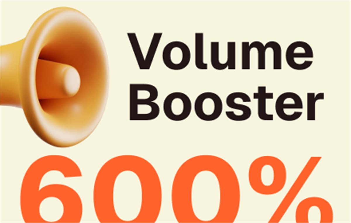 Volume Booster — Enhance sound
