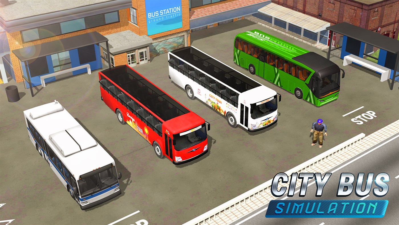 #2. Bus Drive Simulation (Windows) Von: LucknOk Game