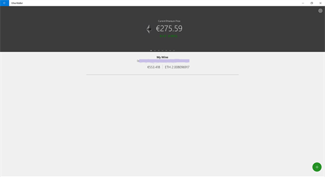 EtherWallet for Windows 10 Screenshot