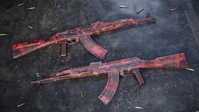 Insurgency: Sandstorm - Red Dark Weapon Skin Set — скриншот 2