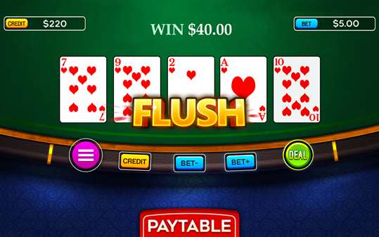 Video Poker: Fun Casino Game screenshot 2