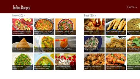 Indian Recipe Screenshots 1
