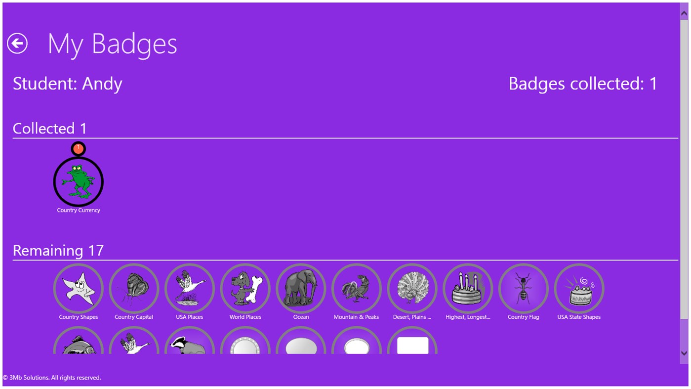 #7. 3Mb - World Quiz (Windows) Bởi: 3Mb Solutions