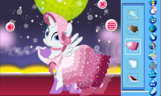 My Pony Winter Dress Up screenshot 3