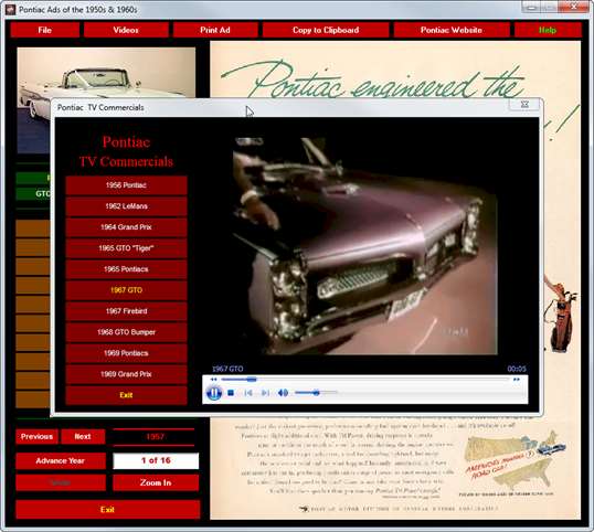 Pontiac Ads 1950-1969 screenshot 3
