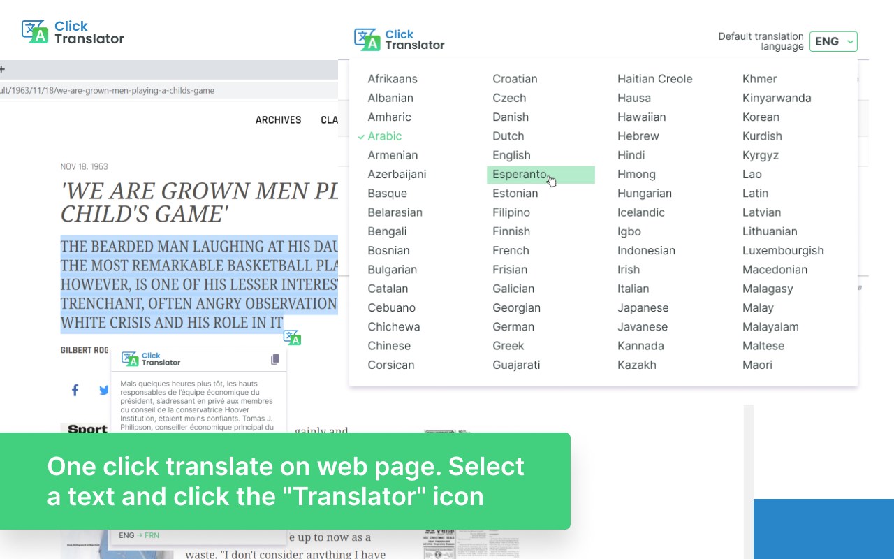 Click Translator