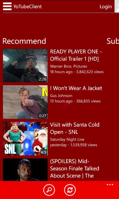 YoTubeClient Screenshots 2