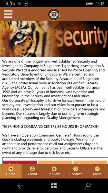 #1. Tiger Hong (Windows) Podle: Riya Infotech Solutions Pte Ltd