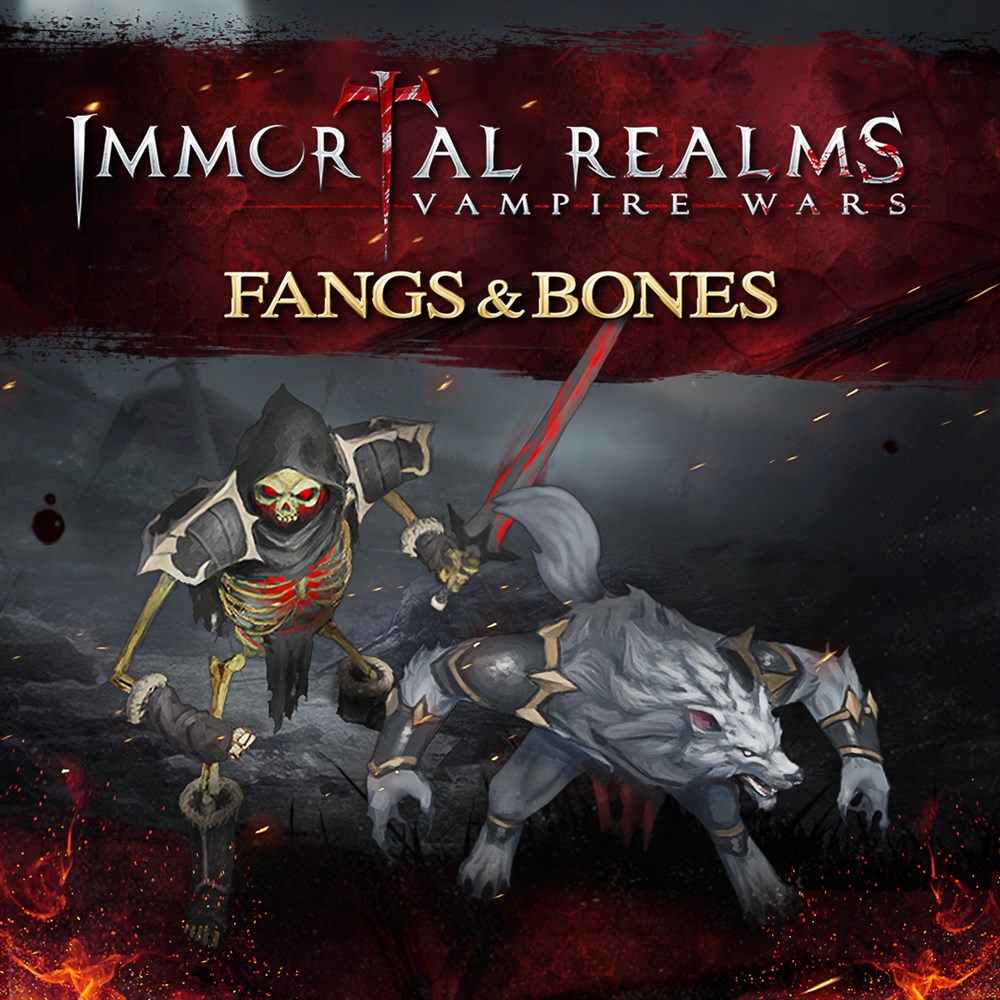 Immortal Realms - Fangs & Bones cover art (full size)