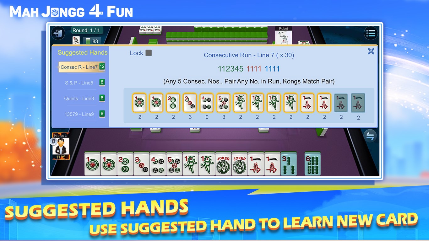 MahJongg4Fun screenshot