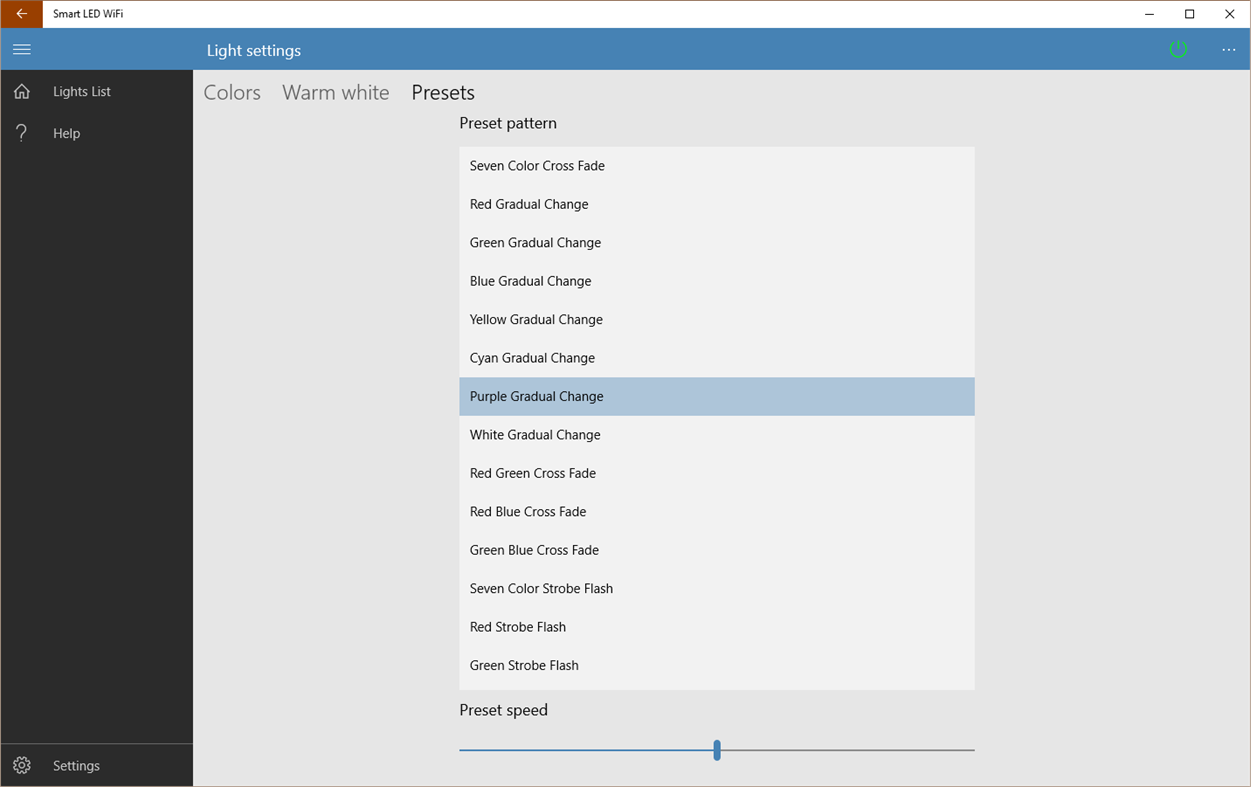 #4. Smart LED WiFi (Windows) Tekijänä: Rython
