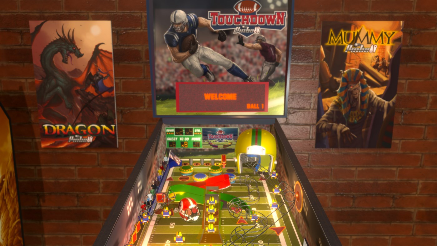#3. Touchdown Pinball (Xbox) By: Super PowerUP Games