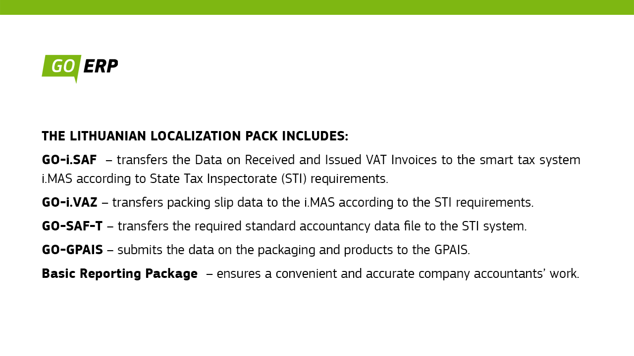 Snapshot 4 of GO-GPAIS. Data Transfer on Packaging&Products