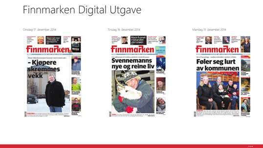 Finnmarken Digital Utgave screenshot 5