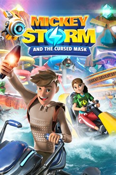 Cover poster for Mickey Storm and the Cursed Mask