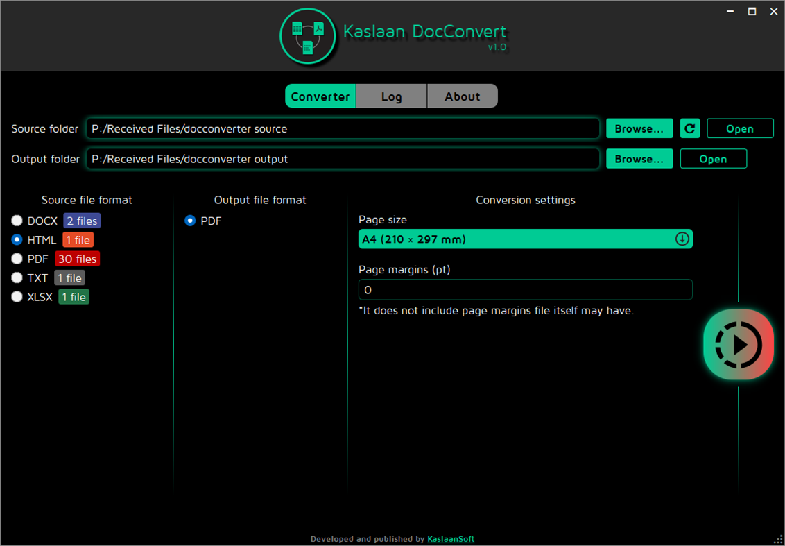 #3. Kaslaan DocConvert (Windows) Oleh: KaslaanSoft
