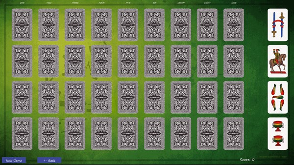 Solitaire 40 cards — 2