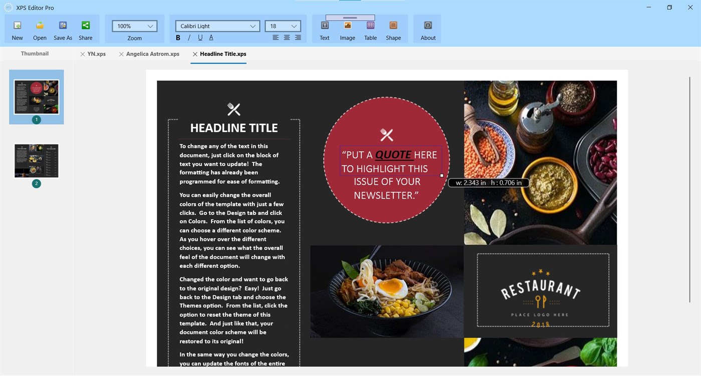 #10. XPS Editor Pro: for PDF & MS Office Converter (Windows) Με: Canyua Software Technology Co., Ltd.