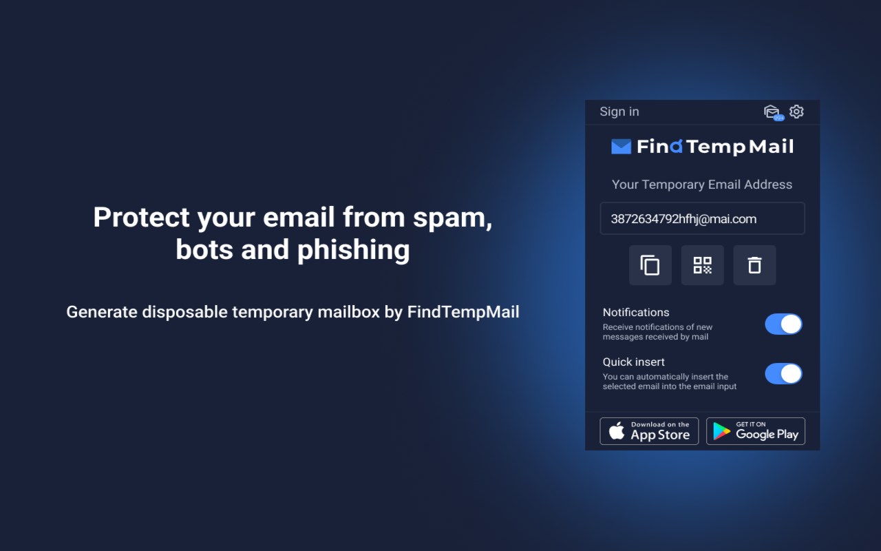 Findtempmail - Fast Temp Mail Generator
