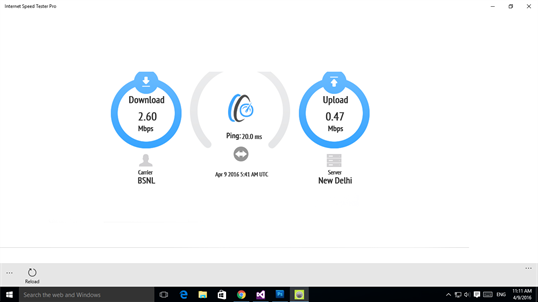 Internet Speed Tester Pro screenshot 3