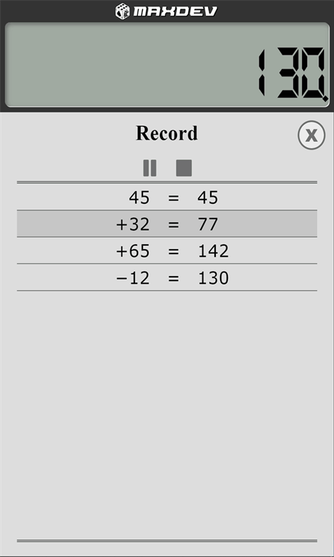 #2. Voice calculator (Windows) 由: maxwindev