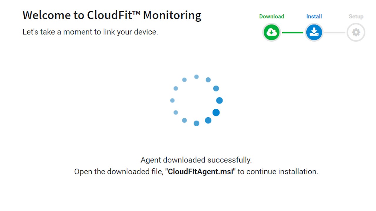Snapshot 2 of CloudFit Software Monitoring