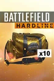 Battlefield Hardline 10 X Gold Battlepack