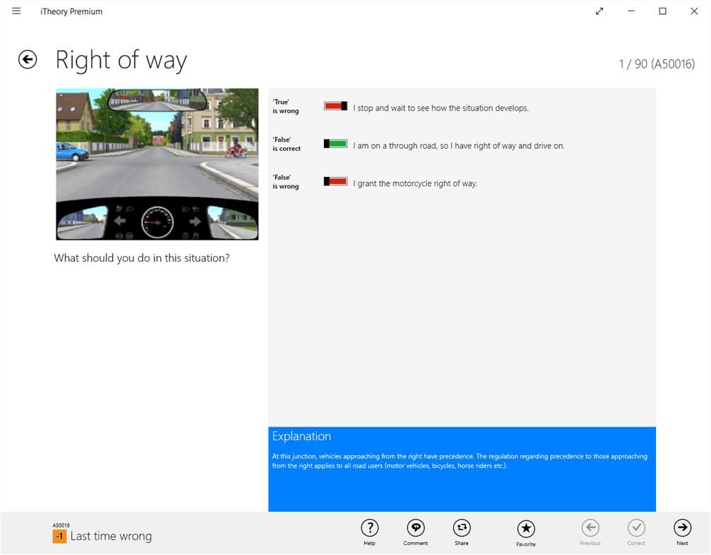 #4. iTheorie Auto Theorie asa CH (Windows) By: Swift Management AG