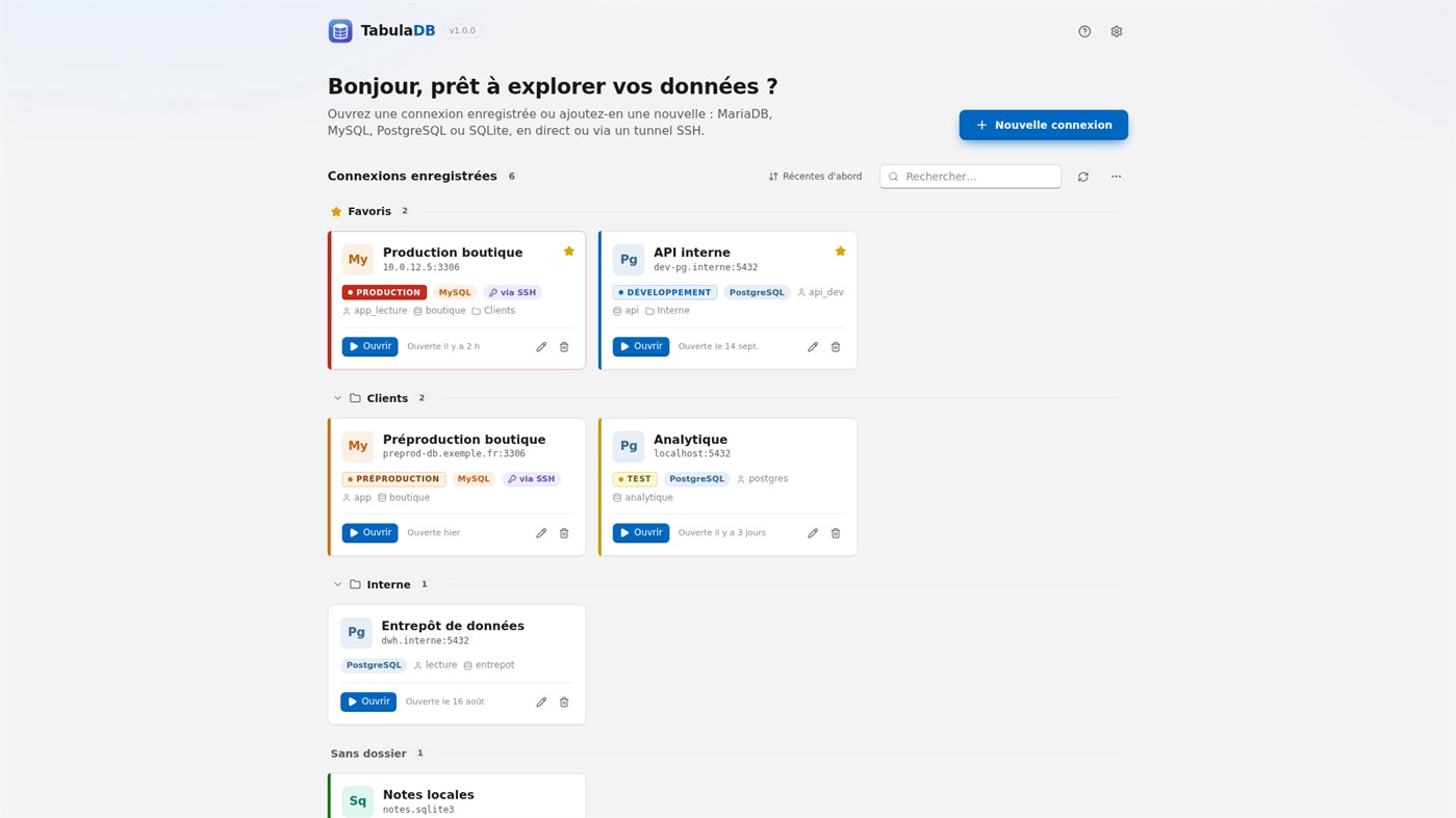 #1. TabulaDB (Windows) Tekijä: Iodev