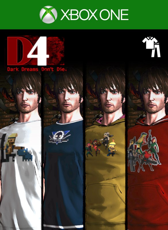 D4: Dark Dreams Don't Die - Pacote de roupas de Super Time Force