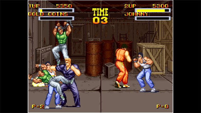 ACA NEOGEO BURNING FIGHT screenshot 2