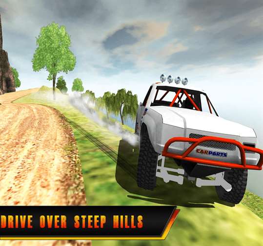 Uphill Jeep Rally Driver 3D screenshot 1