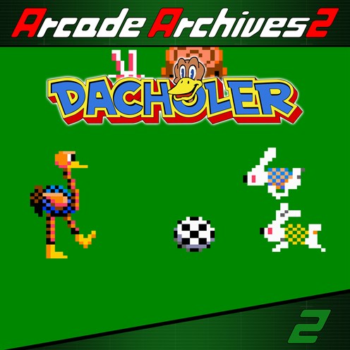 Záber škatule hry Arcade Archives 2 DACHOLER