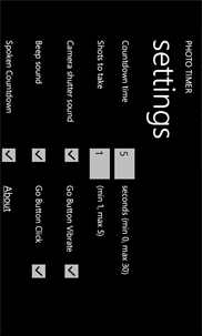 PhotoTimer screenshot 2