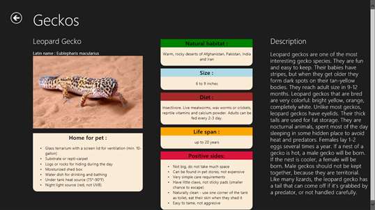 Pet Reptiles screenshot 4