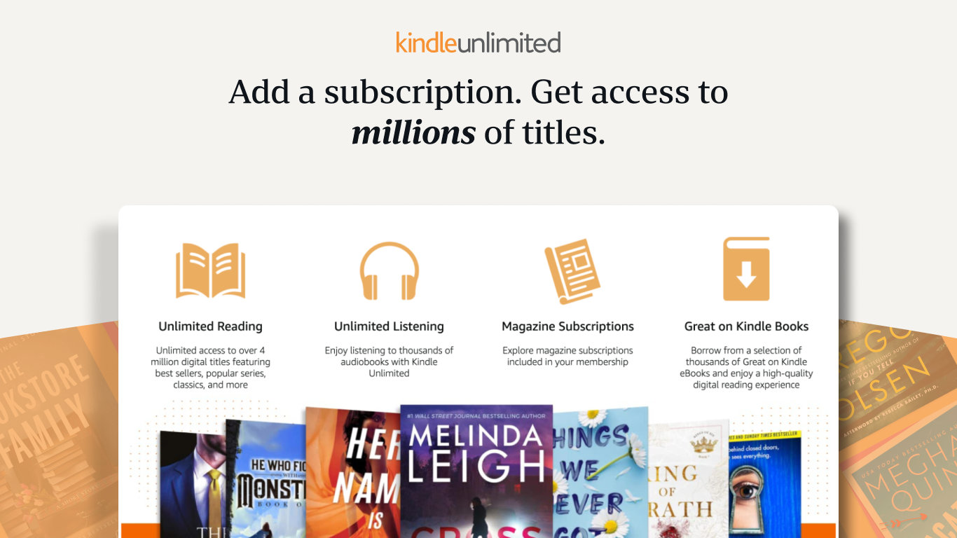 Amazon Kindle: Reading App screenshot