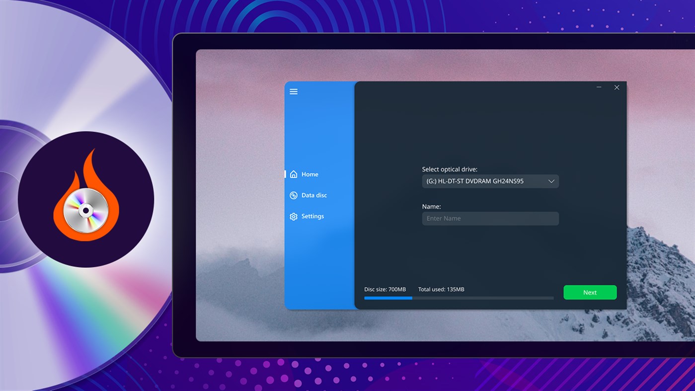 #1. Burn Disk CD DVD Blu-ray (Windows) 来自: Articent Group LLC