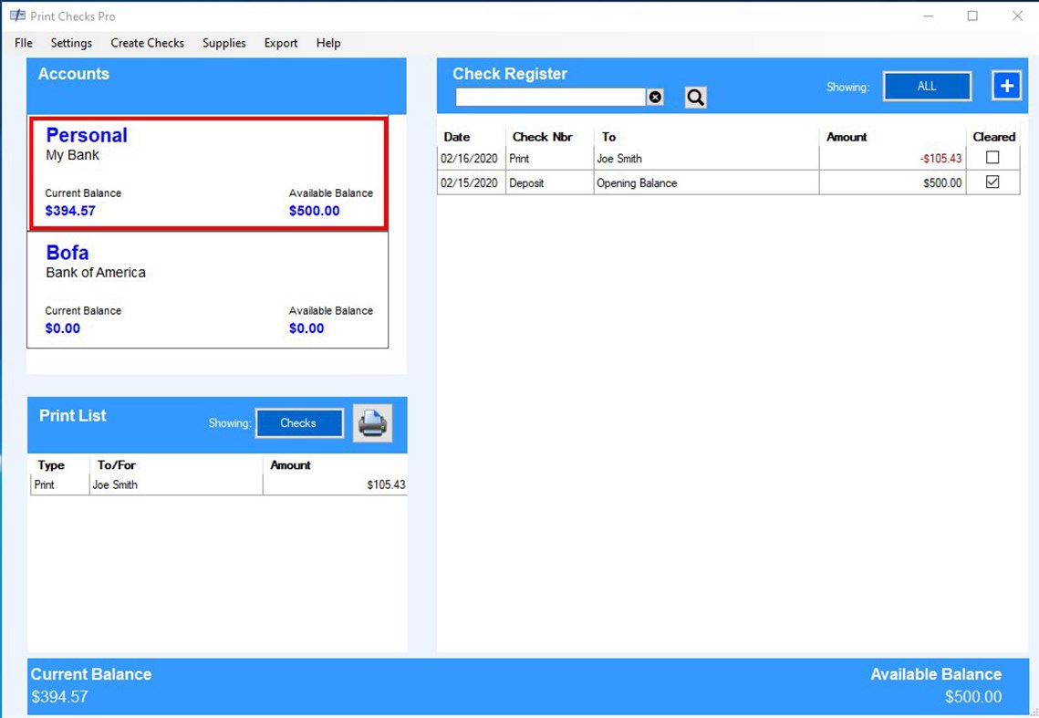 #1. Print Checks Pro (Windows) 来自: Print Checks Inc