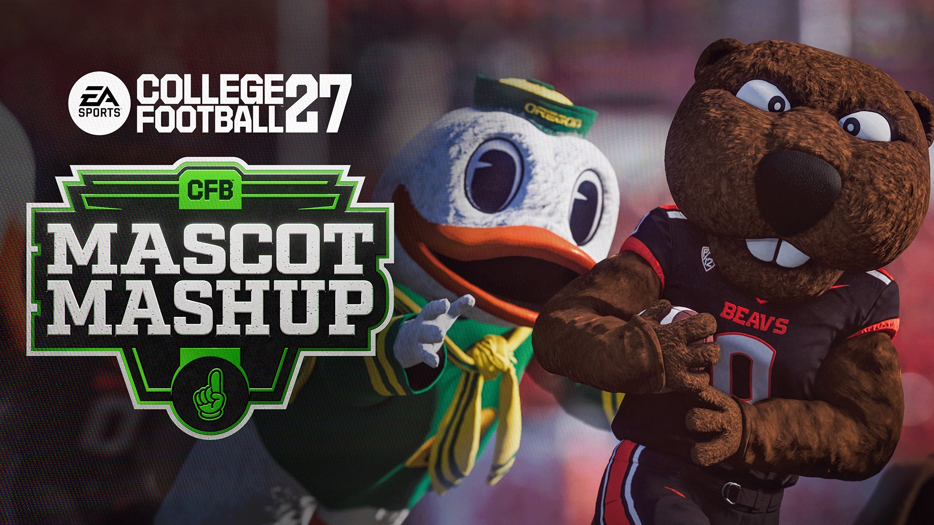 College Football 27 Mascot Mashup