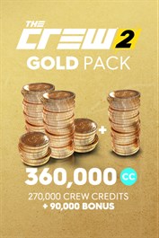 Paquete Oro de puntos de equipo de The Crew 2