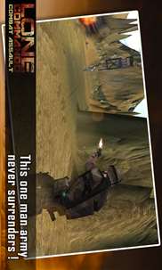Lone Commando Combat Assault screenshot 2