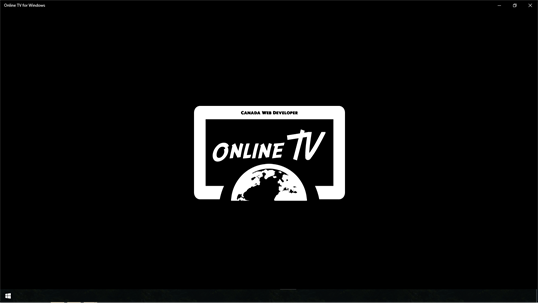 Online TV for Windows Devices screenshot 1