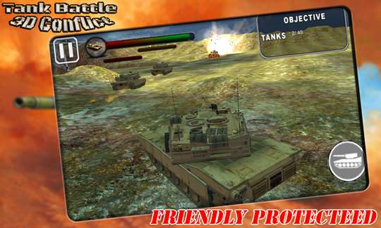 Tank Battle 3D Conflict screenshot 3