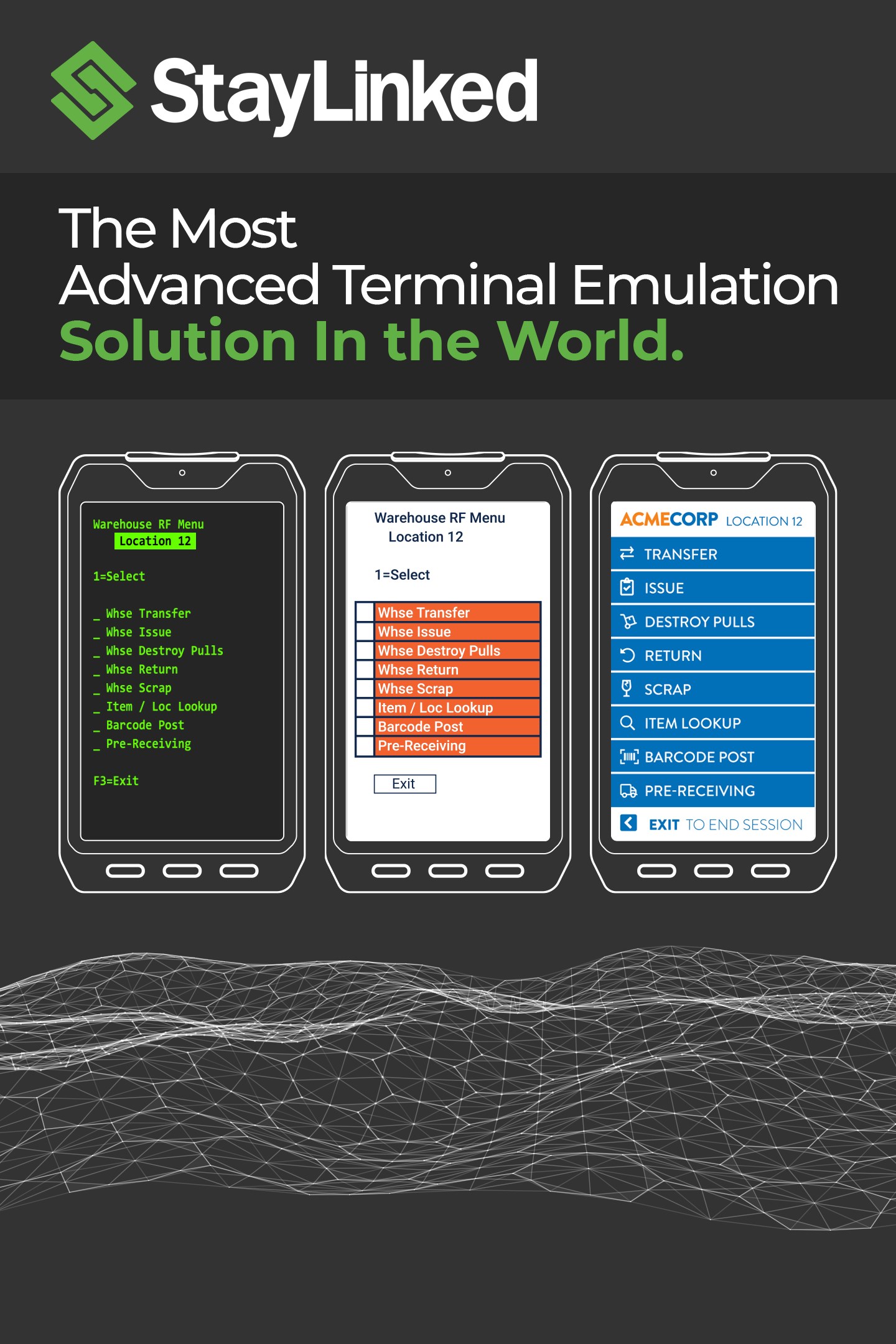 StayLinked SmartTE Terminal Emulation Client
