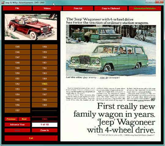 Jeep Ads 1945-1969 screenshot 4