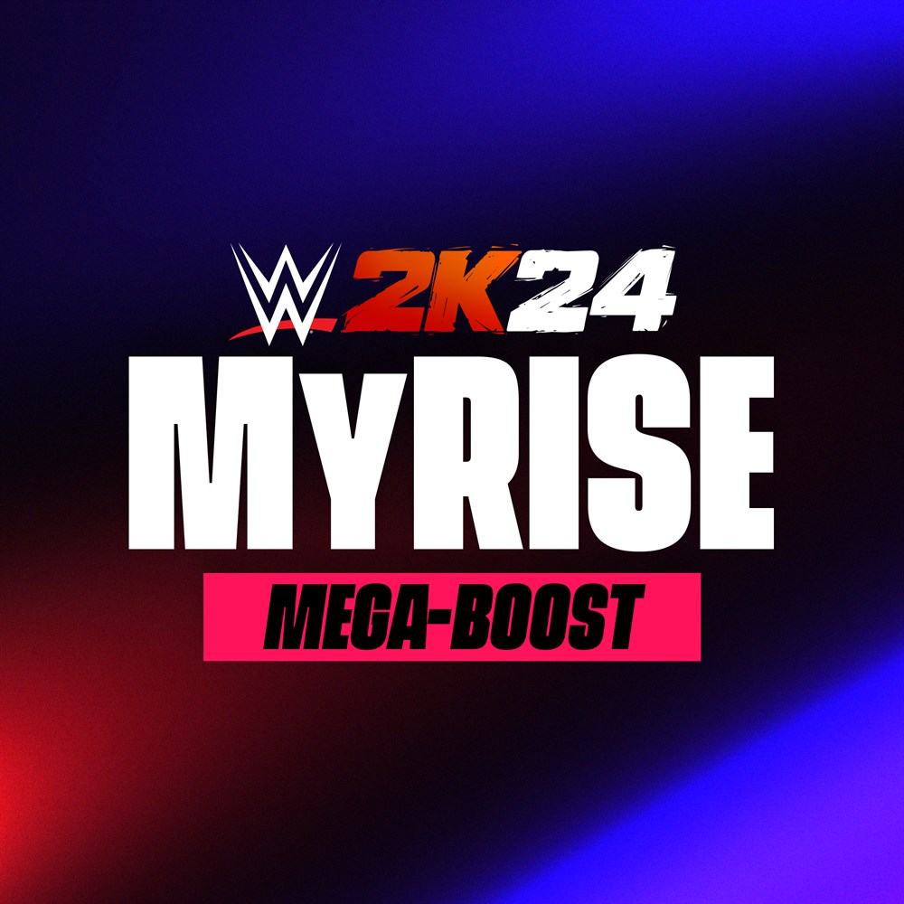 WWE 2K24 MyRISE Mega-Boost cover art (full size)