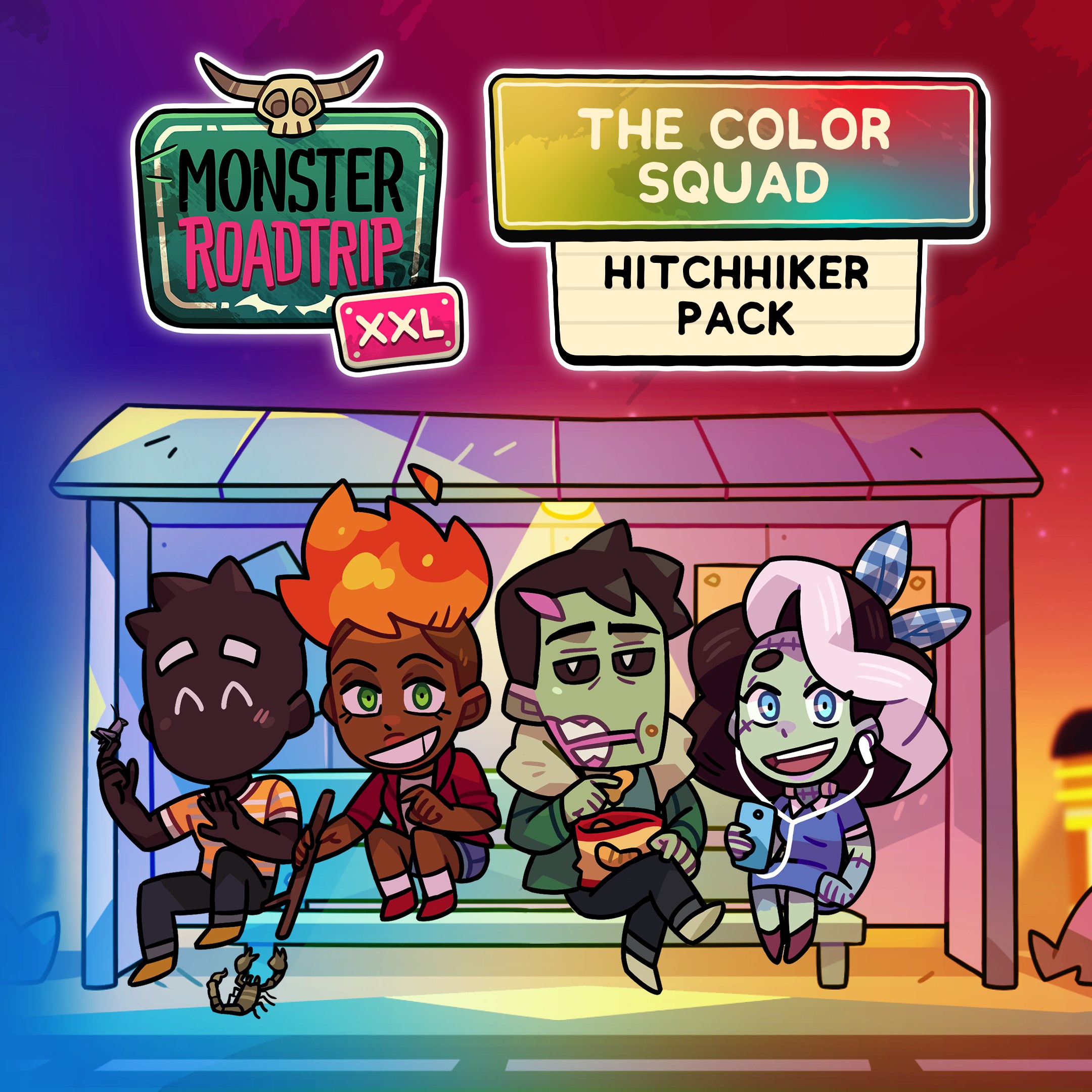 Monster Roadtrip Hitchhiker Pack - The Color Squad